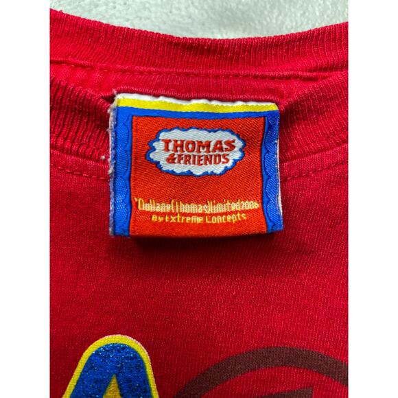 Thomas and Friends No. 1 Blue Engine Long Sleeve Y2K T-Shirt - Picture 6 of 6